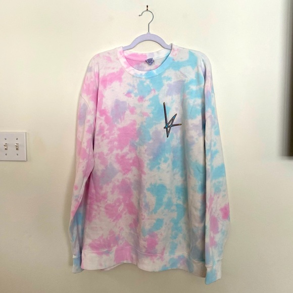 The Lumineers Concert Tie-Die Sweatshirt - Picture 1 of 8